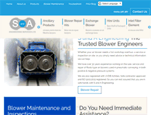 Tablet Screenshot of blowerengineers.com